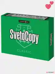 Лесной зеленый бумага офисная A4 500л, SvetoCopy, Снегурочка, Ballet, Maestro, Чайка