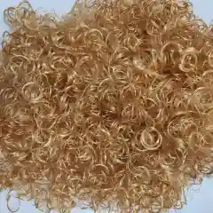 Желтый парик кудрявый длинный  обьемный
