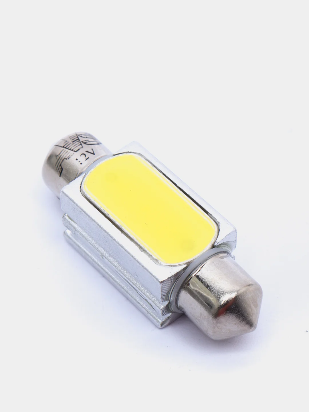 Лампа светодиодная, белая, T11, (SV8.5) 36mm 2W HIGH POWER, 2 шт