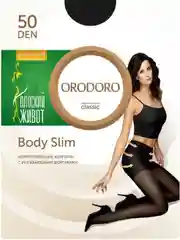 Черный колготки ORODORO Body Slim, 50 den, ультрасильная коррекция