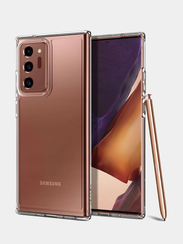 Чехол Samsung Galaxy Note 20 Ultra, Самсунг Галакси Нот 20 Ультра прозрачный силиконовый