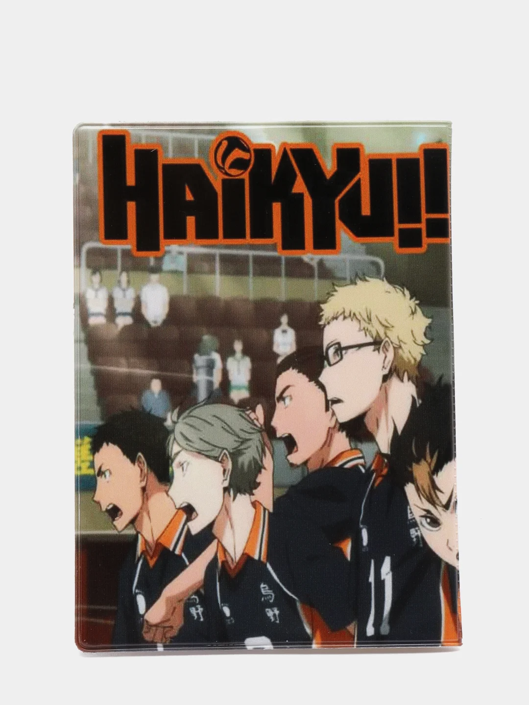 Оранжевый обложка на паспорт HAIKYUU