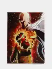 Медный обложка на паспорт ONE PUNCHMAN
