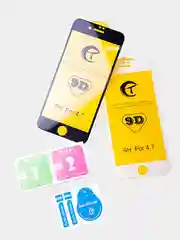 Закругленное олеофобное стекло 9D "T" iPhone 6/7/8/SE20/7+/8+/XR/11/XS Max/11 Pro Max