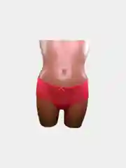 Красный трусы женские, кружевные, шорты с бантиком