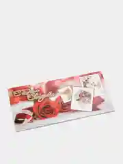 Красный конверты для денег Свадебные "На свадьбу" 8,2х17 см (10 Штук)