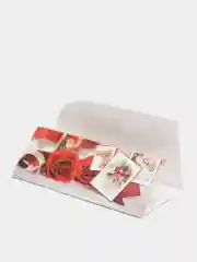Красный конверты для денег Свадебные "На свадьбу" 8,2х17 см (10 Штук)