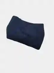 Индиго вязанная повязка, повязка на голову теплая