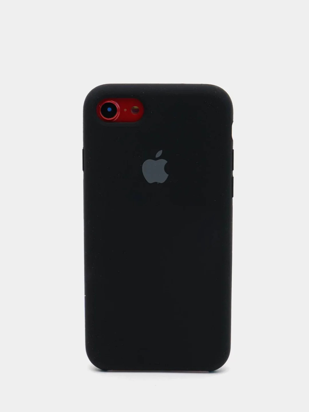 Черный silicone Case для iPhone 7, 8, SE 2020 чехол на iPhone противоударный, защитный iPhone