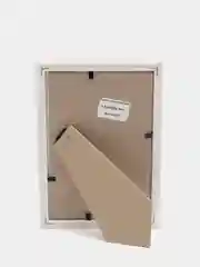 Розовый фоторамка со стеклом, 10 x 15, А6, пластиковая
