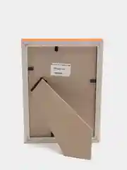 Оранжевый фоторамка со стеклом, 10 x 15, А6, пластиковая