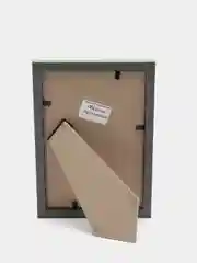 Зеленый фоторамка со стеклом, 10 x 15, А6, пластиковая