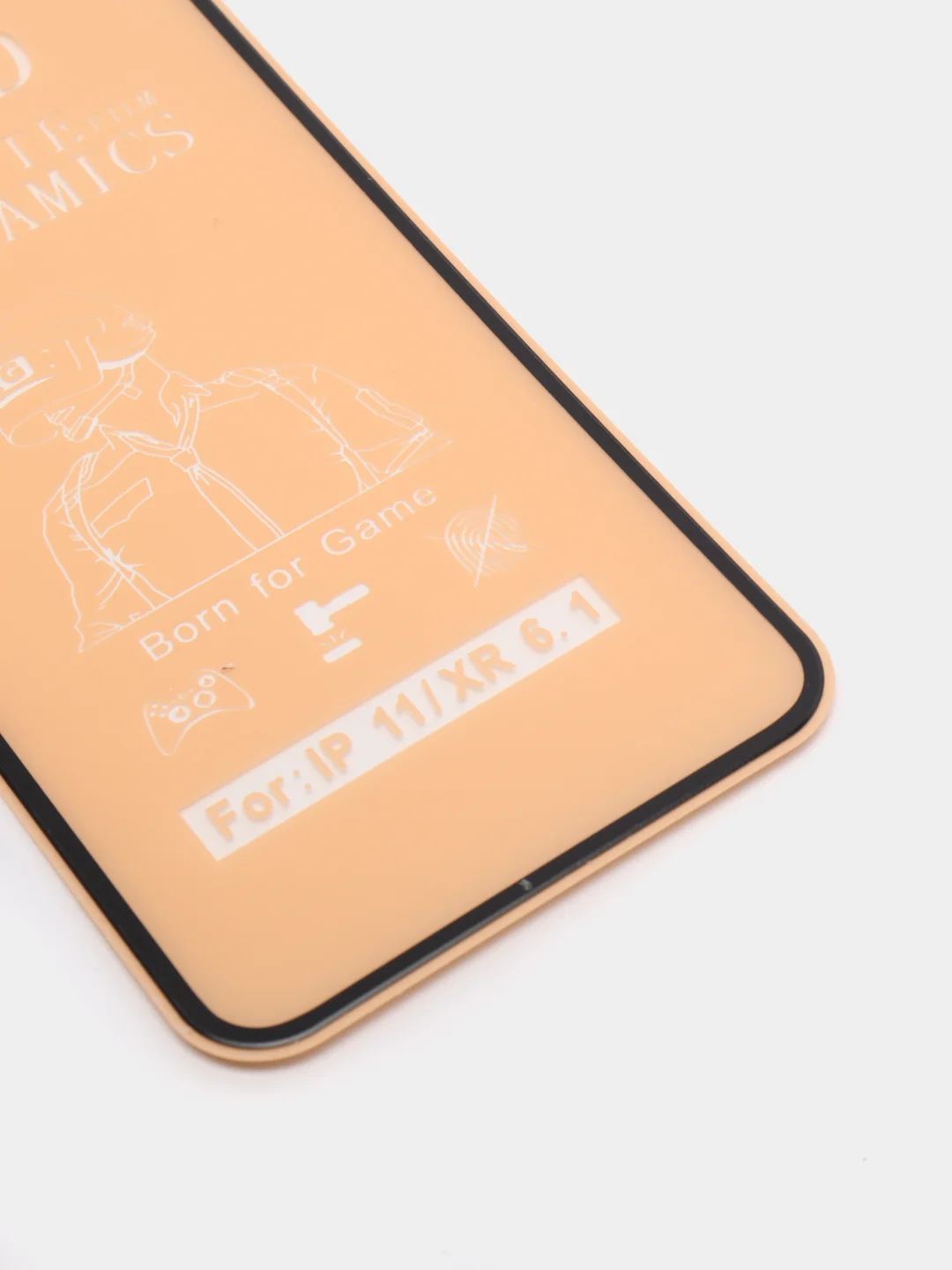 Черный керамическая пленка Ceramics Matte для iPhone 6/6s/7/8/7+/10/XR/11/12, матовая