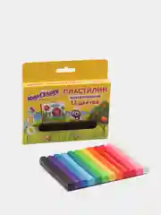 Пластилин классический "ЮНЛАНДИК-ЖИВОПИСЕЦ", 12 цветов, 240 г