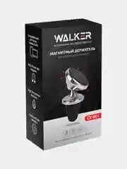 Серебряный автомобильный держатель для телефона WALKER CX-001, магнитный, на воздуховод