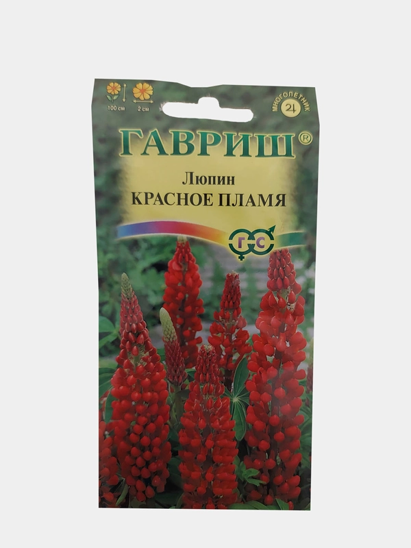 Люпин Красное Пламя (семена)многолетник