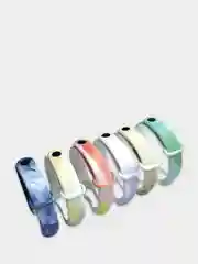 Желтый ремешок для Xiaomi Mi Band 3 / 4 / 5 / 6 (Ксяоми ми бэнд) силиконовый