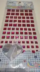 Алый стразы липучки