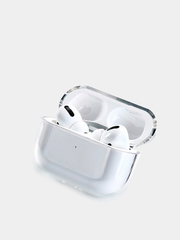 Силиконовый прозрачный чехол для Apple Airpods Pro