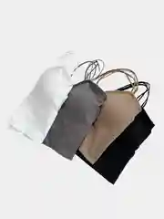Белый топ женский с открытой спиной