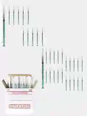 Шприц инсулиновый медицинский 1мл , SITEKMED, 10 шт, 20 шт, 100 шт