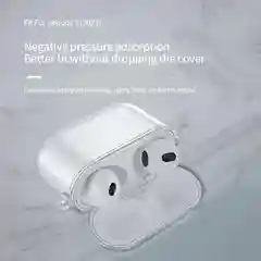 Силиконовый прозрачный чехол для Apple Airpods 3 поколения