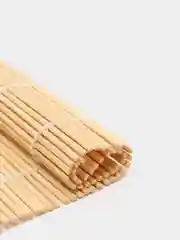 Коврик для роллов и суши с лопаткой / бамбуковый коврик / циновка макису