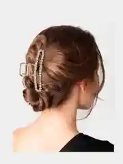 Серебряный заколка / краб с жемчужинами