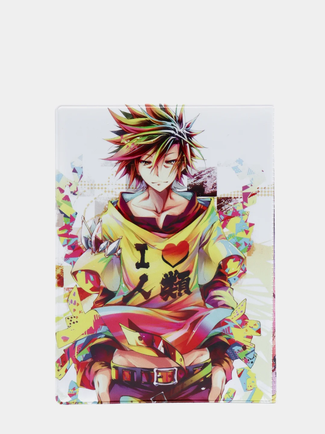 Алый обложка на паспорт NO GAME NO LIFE
