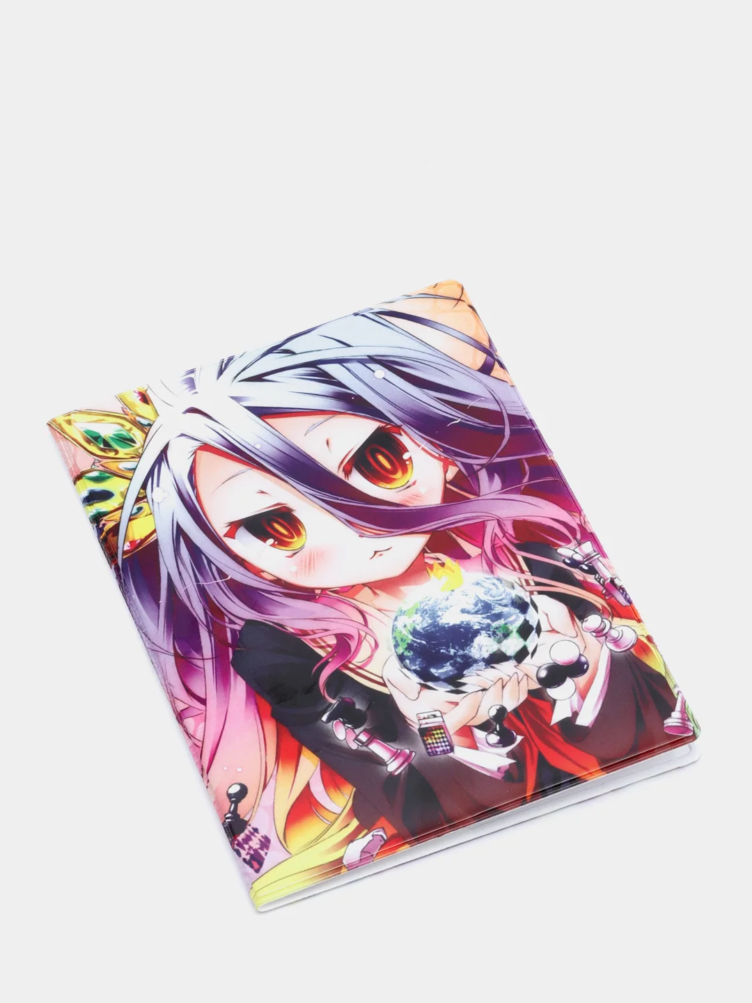 Алый обложка на паспорт NO GAME NO LIFE