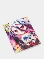 Алый обложка на паспорт NO GAME NO LIFE