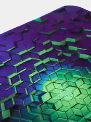 Фиолетовый игровой коврик для мыши, компьютерный, 3 принта, 300 х 250 мм, тканевый