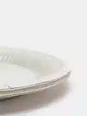 Белый тарелки одноразовые, для праздника, 10 шт/уп
