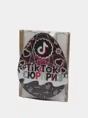 Белый подарочная коробка сюрприз "Тик ток", дерево 3 мм., для сладких подарков