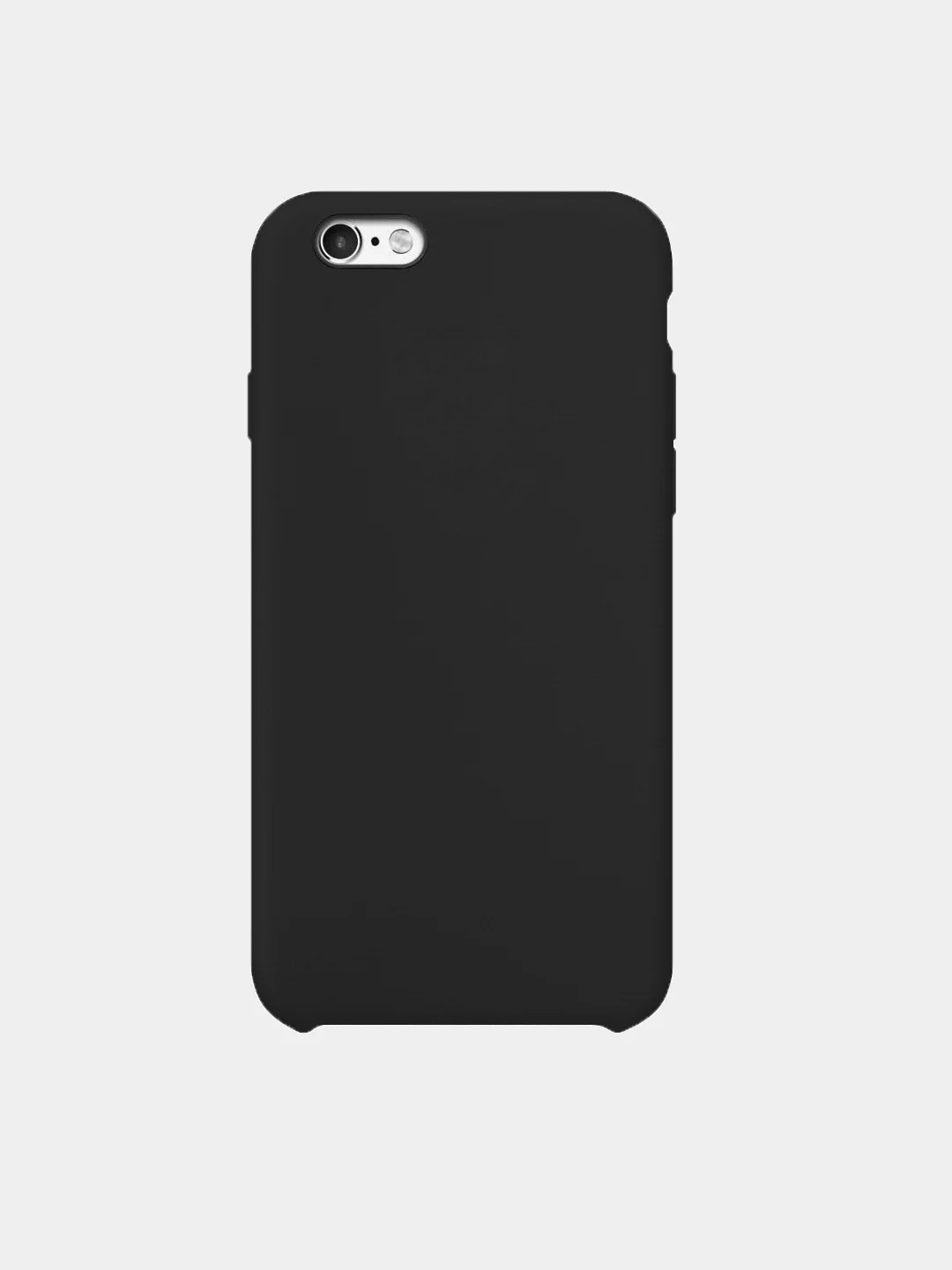Черный чехол для iPhone 6 plus, 6S plus Silicone Case