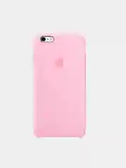 Розовый чехол для iPhone 6 plus, 6S plus Silicone Case