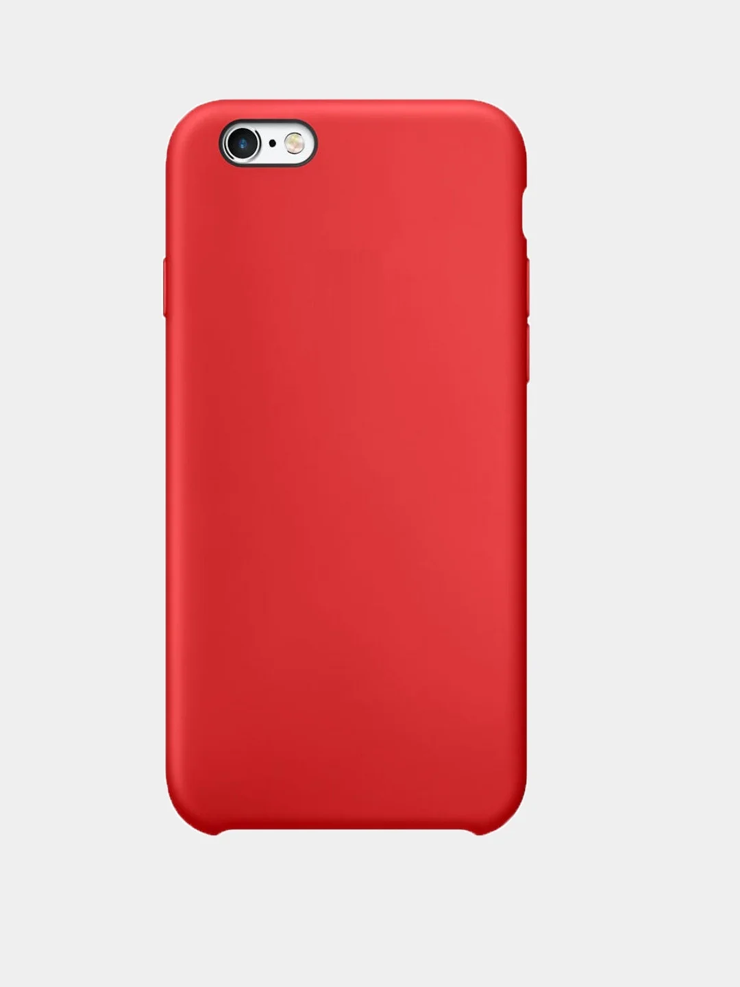 Красный чехол для iPhone 6 plus, 6S plus Silicone Case