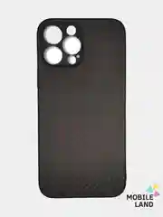 Чехол для iPhone 13 / 13PRO / 13PROMAX с защитой камеры, карбон , черный