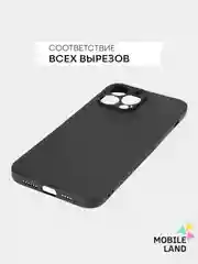 Чехол для iPhone 13 / 13PRO / 13PROMAX с защитой камеры, карбон , черный