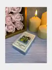 Лазурный сувенирное мыло-открытка