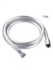HANSEN шланг для душа 1,5м Silverflex в виниловой оплетке, защита от перекручивания, хром