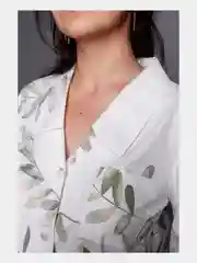 Удлиненная рубашка из 100% хлопка