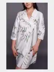 Удлиненная рубашка из 100% хлопка