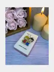 Конфетный сувенирное мыло-открытка
