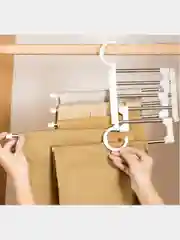 Многофункциональная складная вешалка для брюк, вешалка для юбок, вешалка для галстуков