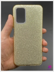 Чехол силиконовый с блестками для  Xiaomi Redmi 9T Противоударный чехол