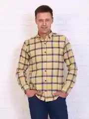 Рубашка мужская BY F.R.C, в клетку