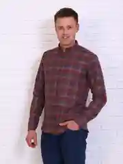 Рубашка мужская BY F.R.C, в клетку