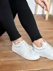 Бесшовные легинсы, утепленные, с мехом
