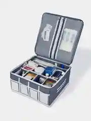 Аптечка домашняя KIDS SAFE 34х34х16 см, 21 ячейка